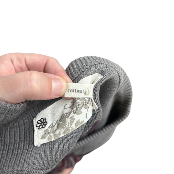 Boho Retro Chevron Sweater Dress Aventura Organic Fall Layers Small - Picture 6 of 8